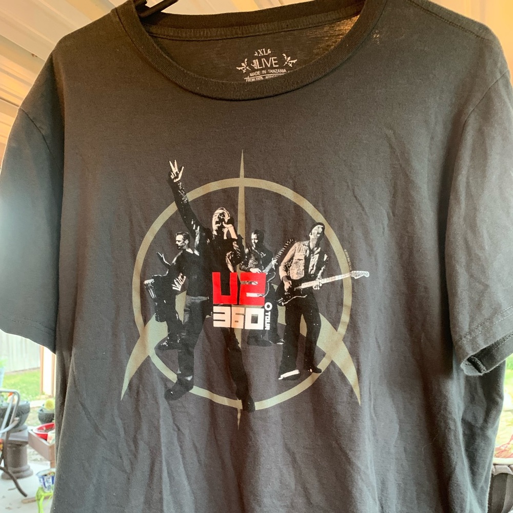 Vintage U2 tour t shirt